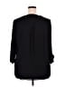 Torrid 100% Polyester Black 3/4 Sleeve Blouse Size 2X Plus (2) - photo 2