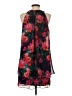 Eliza J 100% Polyester Floral Black Cocktail Dress Size 2 - photo 2