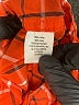 Gymboree 100% Cotton Plaid Orange Long Sleeve Button-Down Shirt Size 18-24 mo - photo 4