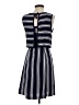 1.State 100% Rayon Stripes Blue Casual Dress Size XS - photo 2
