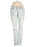 Lucky Brand Hearts Blue Jeans Size 0 - photo 1