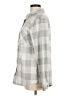Member's Mark Checkered-gingham Gray Long Sleeve Button-Down Shirt Size M - photo 5