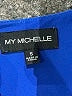 My Michelle Blue Sleeveless Top Size S - photo 7