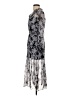 Intermix 100% Silk Silver Cocktail Dress Size 0 - photo 5