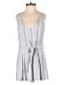 Sadie & Sage 100% Cotton Stripes Gray Romper Size S - photo 1