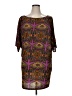 Assorted Brands Paisley Purple Casual Dress Size XL - photo 1