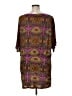 Assorted Brands Paisley Purple Casual Dress Size XL - photo 2