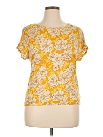 C&C California Short Sleeve Blouse (view 1)