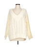 Bailey Rose 100% Polyester Ivory Pullover Sweater Size L - photo 1