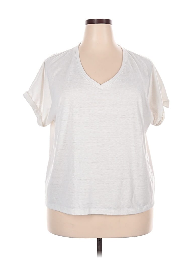 Pre-owned Falls Creek Short Sleeve T-shirt In Silver