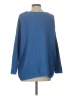 New Directions 100% Polyester Solid Blue Pullover Sweater Size S - photo 2