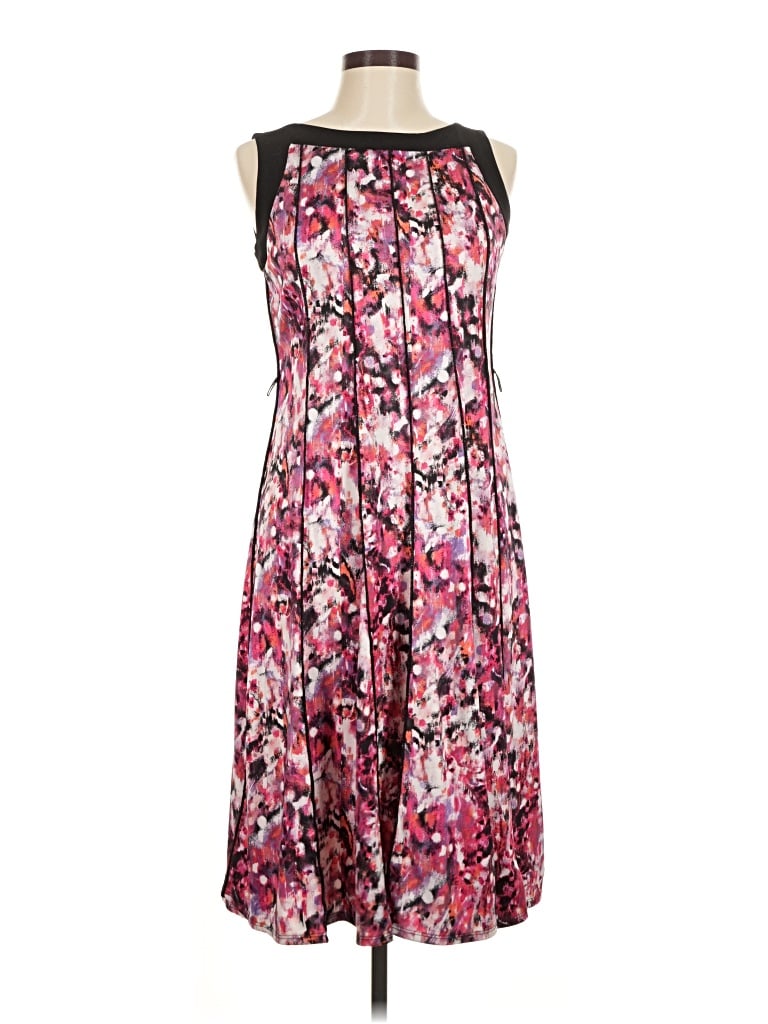 Pre-owned Perceptions Cocktail Dress In Pink