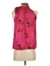 Banana Republic 100% Polyester Pink Sleeveless Blouse Size XS - photo 2