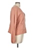 Hem & Thread 100% Cotton Pink Long Sleeve Blouse Size M - photo 4