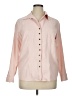 Talbots 100% Polyester Color Block Pink Long Sleeve Blouse Size 0X - photo 1