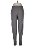 Apana Solid Gray Active Pants Size L - photo 1