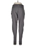 Apana Solid Gray Active Pants Size L - photo 2