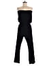 Assorted Brands 100% Rayon Solid Black Jumpsuit Size M - photo 1