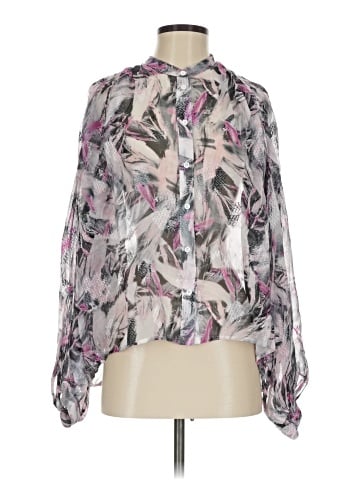 IRO Long Sleeve Silk Top (view 1)