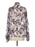IRO Purple Long Sleeve Silk Top Size EU (FR) 36 / US 4 - photo 2