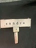 Sandro Solid Black Casual Dress Size Sm (1) - photo 7