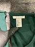 H&M 100% Polyester Green Short Sleeve Blouse Size 10 - photo 7