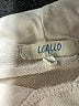 Leallo 100% Cotton Ivory Pullover Hoodie Size M - photo 7