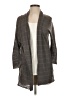 Caslon 100% Cotton Gray Cardigan Size S - photo 1