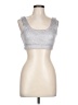 Glyder Silver Gray Sports Bra Size L - photo 1