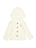 Carter's Ivory Zip Up Hoodie 6-9 MO / 9 MO - photo 1