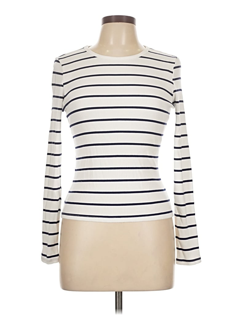 Pre-owned Cyrus Long Sleeve Turtleneck In Ivory