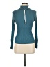 Losano Teal Long Sleeve Top Size M - photo 1