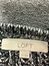 Ann Taylor LOFT 100% Cotton Tweed Gray Pullover Sweater Size XS - photo 7