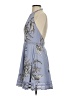 Tularosa 100% Polyester Paisley Blue Cocktail Dress Size S - photo 5