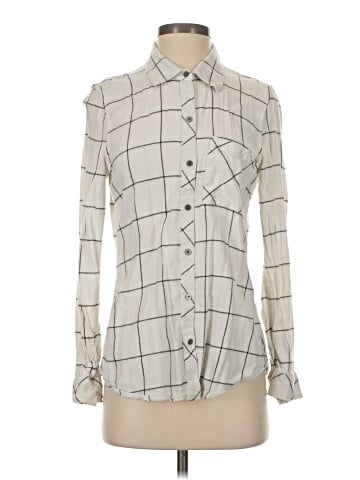 Gap Long Sleeve Button Down Shirt - front