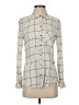 Gap Plaid Ivory Long Sleeve Button-Down Shirt Size S - photo 1