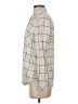 Gap Plaid Ivory Long Sleeve Button-Down Shirt Size S - photo 5