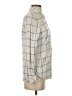 Gap Plaid Ivory Long Sleeve Button-Down Shirt Size S - photo 4