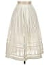 H&M 100% Polyester Ivory White Formal Skirt Size 2 - photo 1