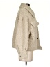 Shona Joy 100% Polyester Ivory Faux Fur Jacket Size S - photo 4