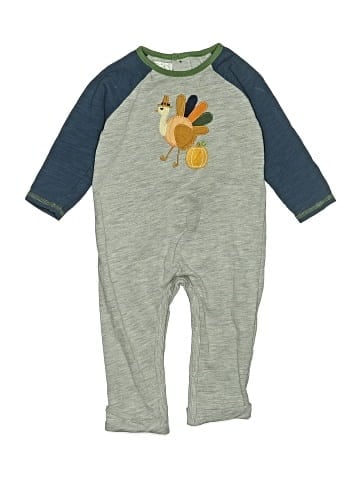 Mud Pie Long Sleeve Onesie (view 1)