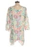 Native Youth 100% Viscose Print Ivory White Romper Size S - photo 2