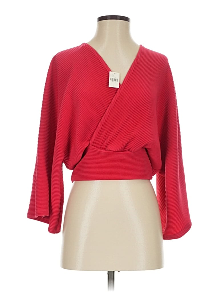 Anthropologie Kimono In Red