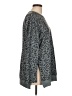 Angashion Animal Print Gray Pullover Sweater Size L - photo 4