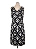 Talbots Argyle Black Blue Casual Dress Size 12 - photo 1