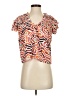 Maeve Orange Short Sleeve Blouse Size XXS (petite) - photo 1