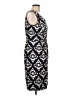Talbots Argyle Black Blue Casual Dress Size 12 - photo 4