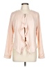 Jennifer Lopez 100% Polyester Pink Long Sleeve Blouse Size 12 - photo 1