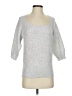 White House Black Market Silver Pullover Sweater Size XS - photo 1