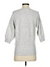 White House Black Market Silver Pullover Sweater Size XS - photo 2